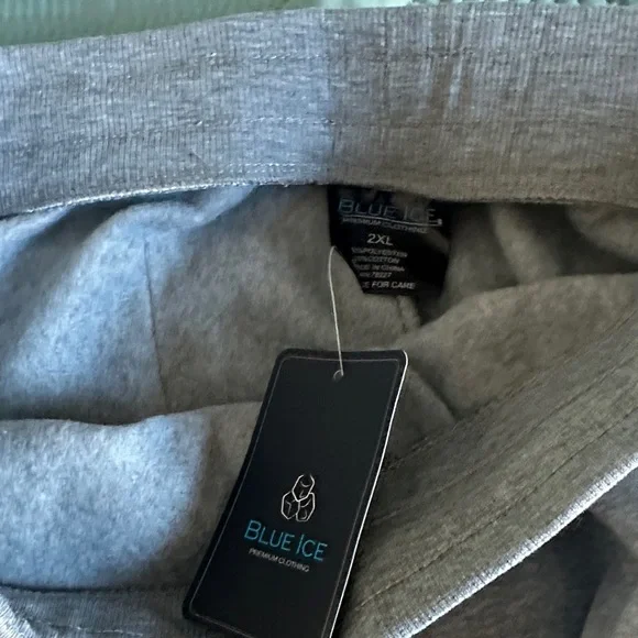 4 Pair Gray Jogger Sweatpants Bundle 2XL Lounge Pants - Picture 10 of 13